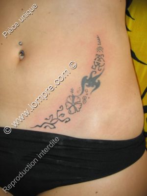 tatouage de l'aine